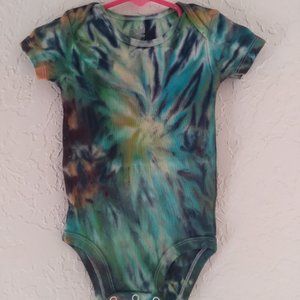 Homemade baby tie dye 6-9 months